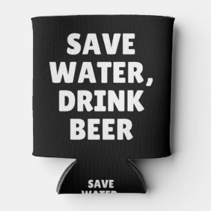 Wasser gerettet, Bier trinken Dosenkühler