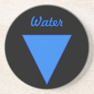 Wasser Getränkeuntersetzer