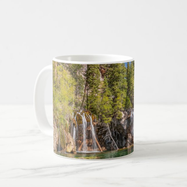 Wasser | Hanging Lake Glenwood Springs, Colorado Kaffeetasse (Vorderseite Links)
