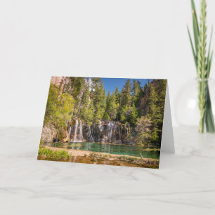 Wasser Hanging Lake Glenwood Springs, Colorado Karte