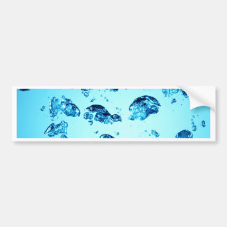 Wasser-Hintergrund Autoaufkleber