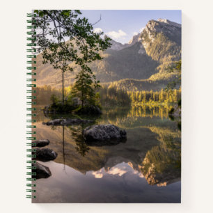 Wasser Hintersee Berchtesgaden Deutschland Notizbuch