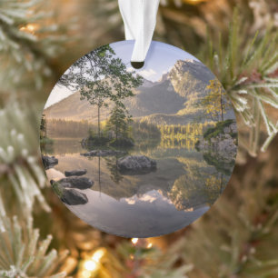 Wasser Hintersee Berchtesgaden Deutschland Ornament