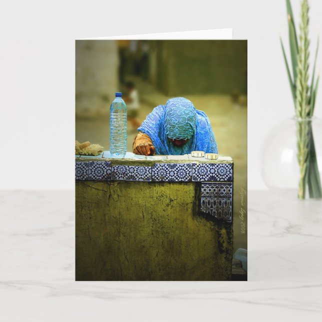 Wasser holen karte (Vorderseite)