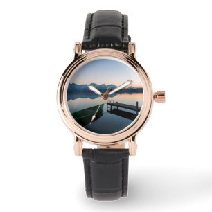Wasser Hopfensee Bayerische Alpen Deutschland Armbanduhr