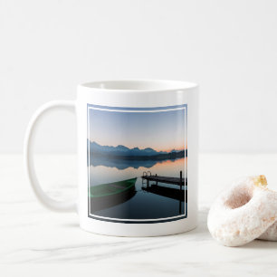 Wasser Hopfensee Bayerische Alpen Deutschland Kaffeetasse
