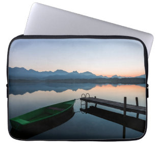 Wasser   Hopfensee Bayerische Alpen Deutschland Laptopschutzhülle