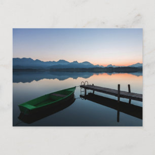 Wasser   Hopfensee Bayerische Alpen Deutschland Postkarte