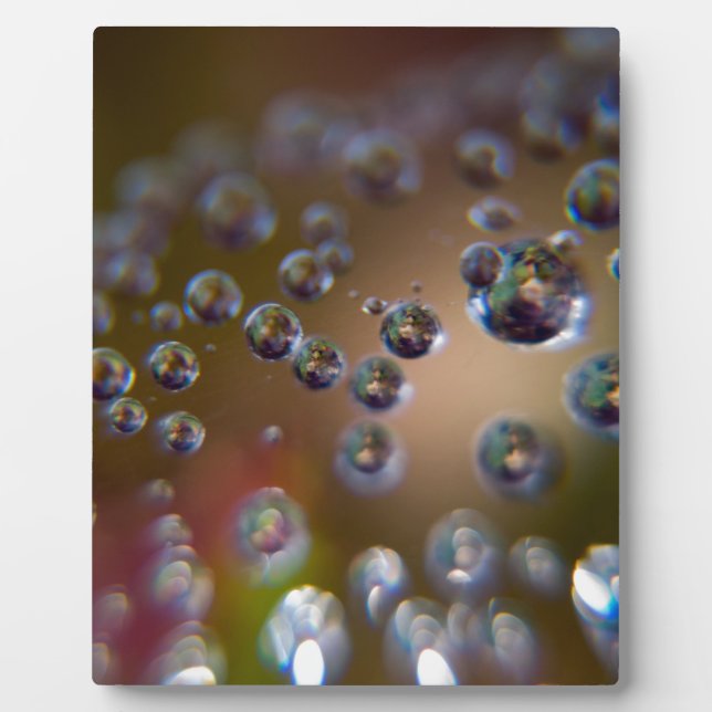 Wasser in Bewegung Fotoplatte (Vorderseite)