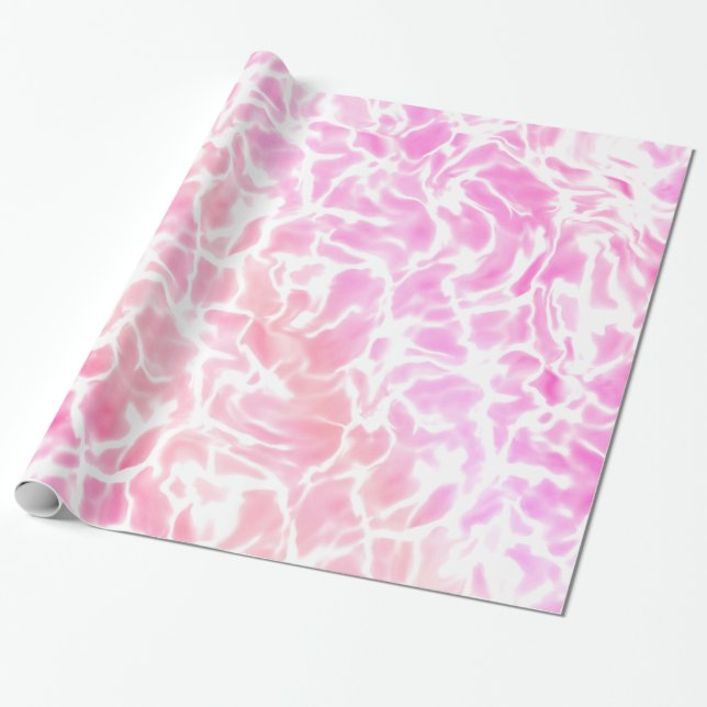 Wasser in Pastel Geschenkpapier (Ungerollt)