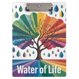 Wasser ist Leben Klemmbrett