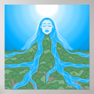 Wasser ist Leben Poster