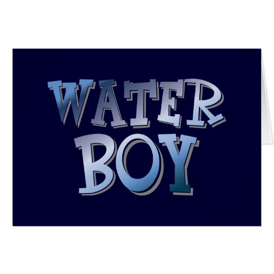 Wasser-Junge Karte