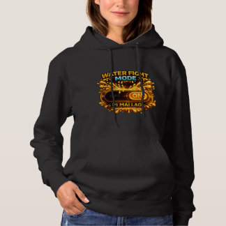 Wasser-Kampf-Modus EIN (Gaming-Stil) Hoodie