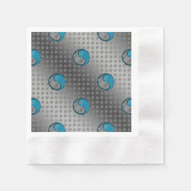 Wasser Kaninchen Serviette (Vorderseite)