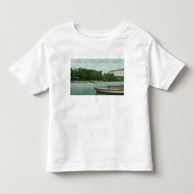 Wasser-Karneval und das Turnier Promotio der Kleinkind T-shirt (Vorderseite)