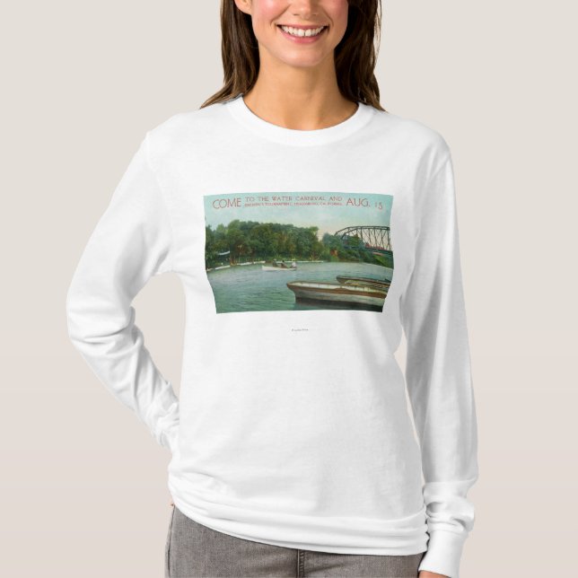 Wasser-Karneval und das Turnier Promotio der T-Shirt (Vorderseite)