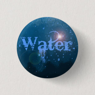 Wasser-Knopf Button