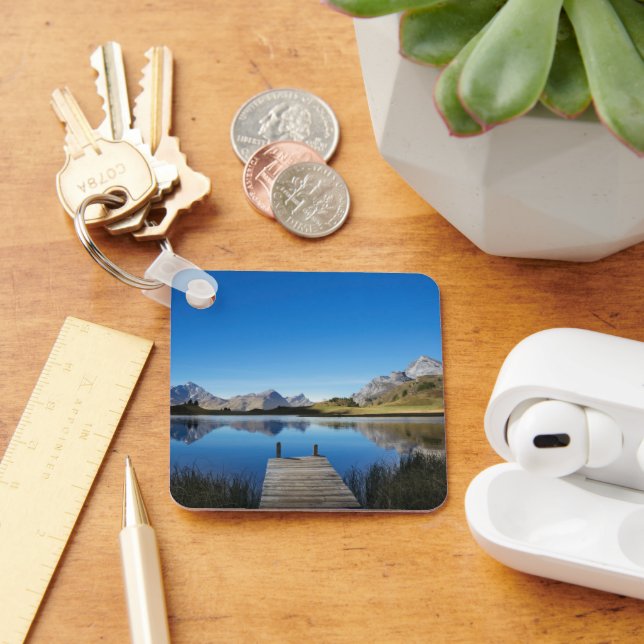 Wasser | Lai da Vons Schweiz Schlüsselanhänger (Schreibtisch)