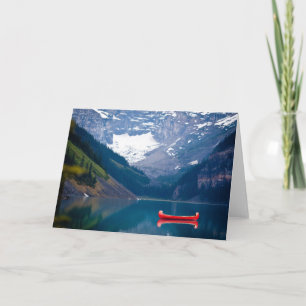 Wasser   Lake Louise Canadian Rocky Mountains Karte