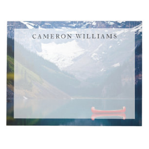 Wasser   Lake Louise Canadian Rocky Mountains Notizblock