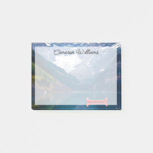 Wasser   Lake Louise Canadian Rocky Mountains Post-it Klebezettel