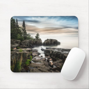 Wasser Lake Superior Grand Marais, Minnesota Mousepad