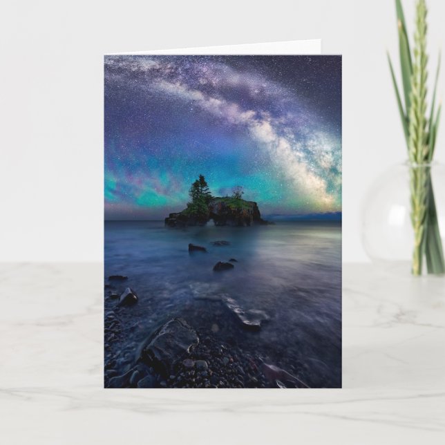 Wasser | Lake Superior Minnesota Karte (Vorderseite)