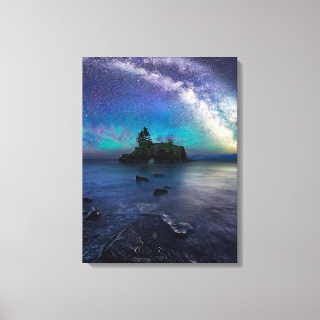Wasser | Lake Superior Minnesota Leinwanddruck (Vorderseite)