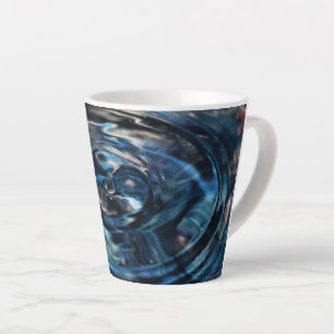 Wasser Latte Tasse