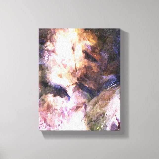 WASSER LEINWANDDRUCK (Vorderseite)