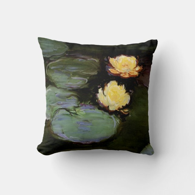 Wasser-Lilien: 1897-98 durch Monet Kissen (Vorderseite)