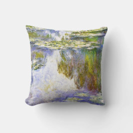 Wasser-Lilien-Claude Monet-Kunstmalerei Kissen