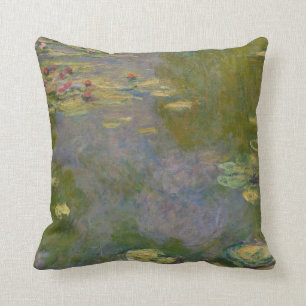 Wasser-Lilien Claude Monets  , 1919 Kissen