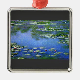 Wasser-Lilien durch Claude Monet Ornament Aus Metall