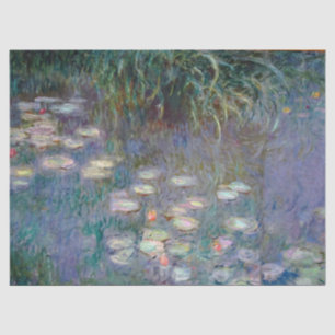 Wasser-Lilien durch Claude Monet Seidenpapier