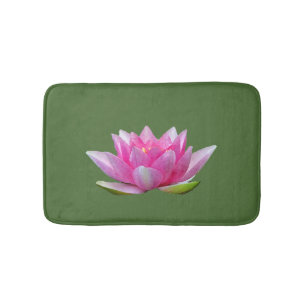 Wasser-Lilien-Lotos-Blumen-Bad-Matten Badematte
