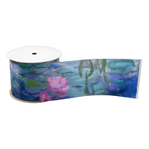 Wasser-Lilien Satinband