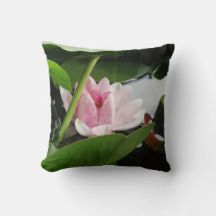 Wasser Lilly Cushion, erwacht Kissen