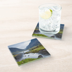 Wasser   Lücke von Dunloe Landkreis Kerry Irland Glasuntersetzer