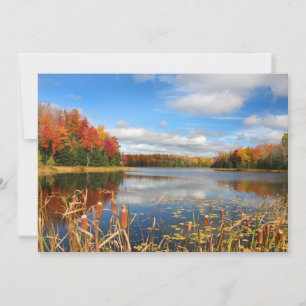 Wasser Mabel Lake Canada Dankeskarte
