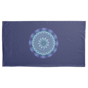 Wasser-Mandala-Kissenbezug Kissenbezug