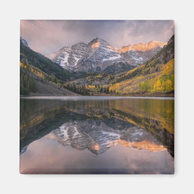 Wasser | Maroon Bells Colorado Magnet (Vorne)