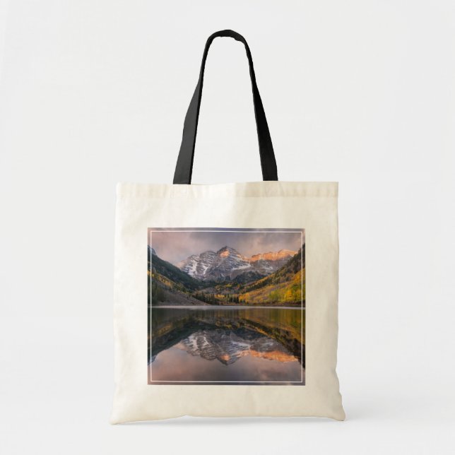 Wasser | Maroon Bells Colorado Tragetasche (Vorne)