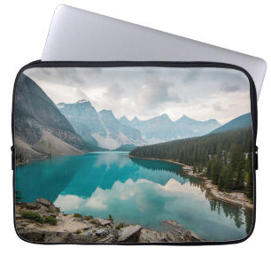 Wasser   Moraine Lake Alberta Kanada Laptopschutzhülle