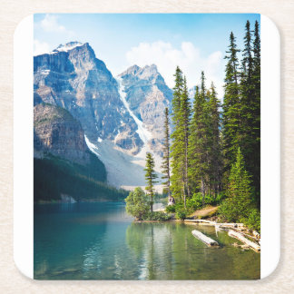Wasser | Moraine Lake, Kanada Rechteckiger Pappuntersetzer