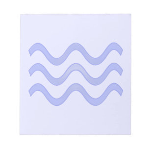 Wasser Notizblock