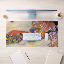 Wasser Nymphen 2 | Gustav Klimt | Schreibtischunterlage