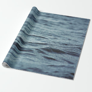 Wasser-Oberflächenstruktur Geschenkpapier
