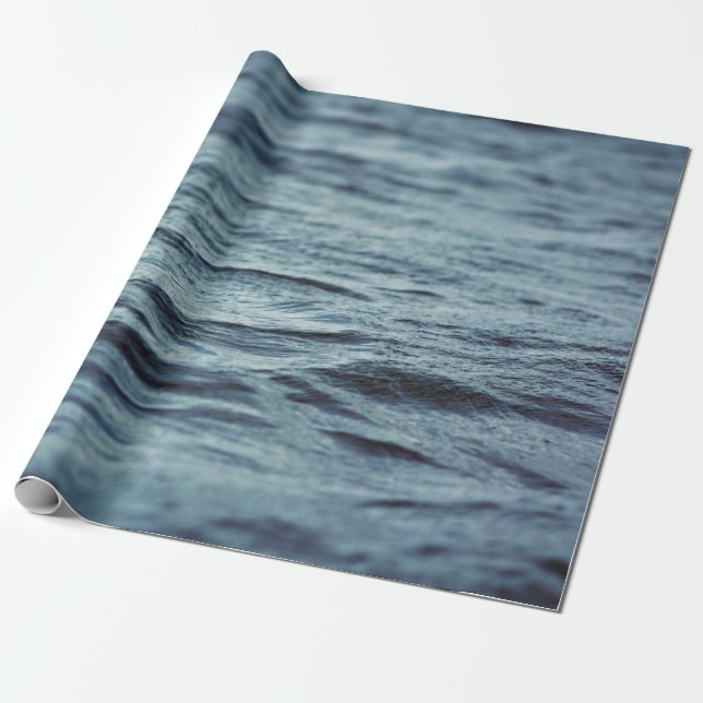 Wasser-Oberflächenstruktur Geschenkpapier (Ungerollt)